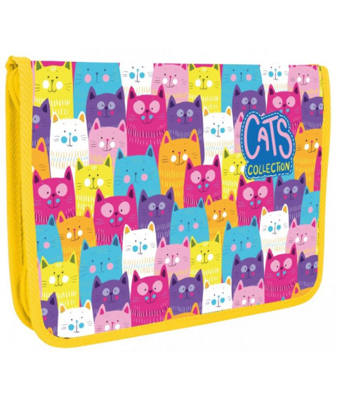 Mapa cu fermoar CFS B5 (plastic/color) CF32001-02